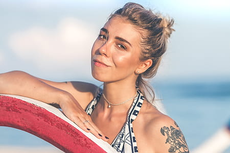 Close-up Photography of Tattooed Woman thumbnail
