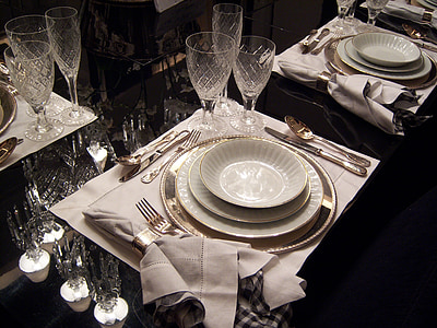arrangement of plates and cutlery thumbnail