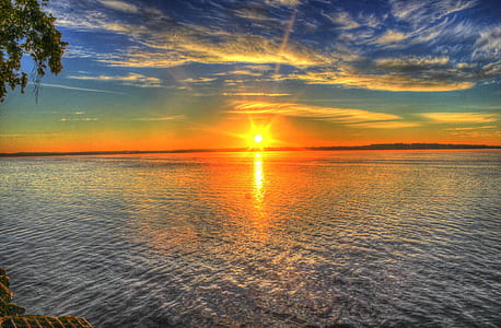 ocean sunset scenery thumbnail