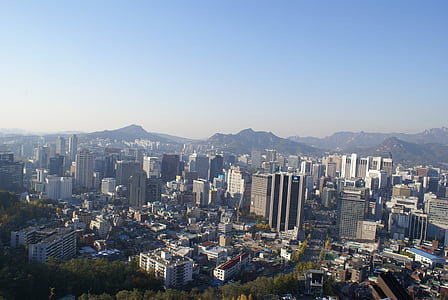 birds eye view of city buildings thumbnail