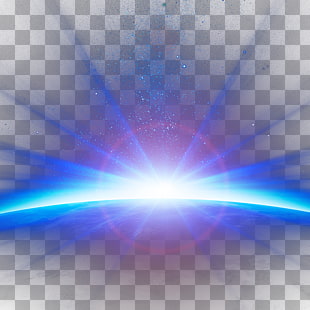 Blue Sky Atmosphere , Beautiful night sky light effect, animated sun rays PNG clipart