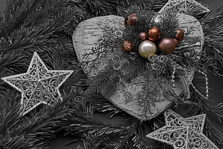 selective color photo of baubles thumbnail