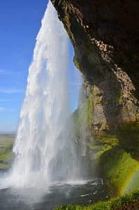 time-lapse photography of waterfalls thumbnail