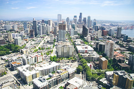aerial photo of city during daytime thumbnail