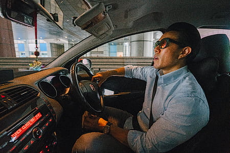 man, car, vehicle, driving thumbnail