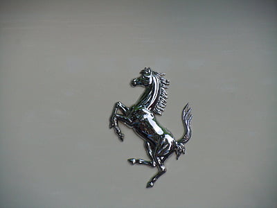 gray horse ornament thumbnail