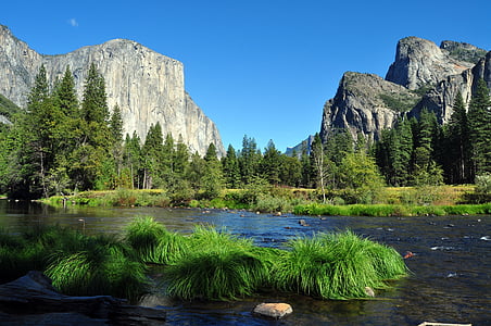 nature, yosemite national park, united states, landscape, water thumbnail
