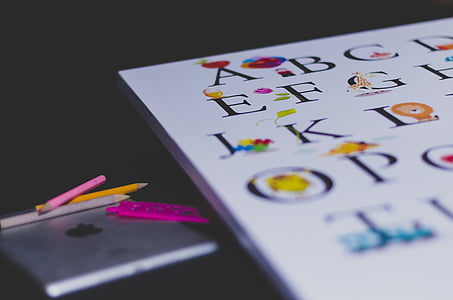 selective focus photography of alphabet letters thumbnail