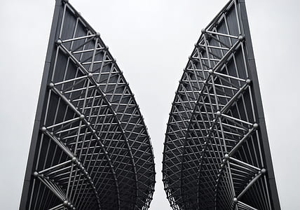 grayscale photo of stadium thumbnail