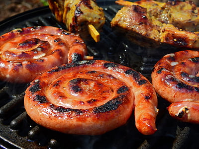three grilled sausages thumbnail