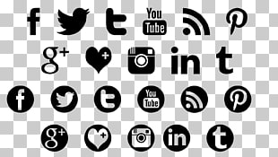 Social media Computer Icons Social networking service Blog, social icons PNG clipart