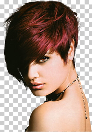 Pixie Cut Hairstyle Short Hair Human Hair Color Red Hair Hair Png