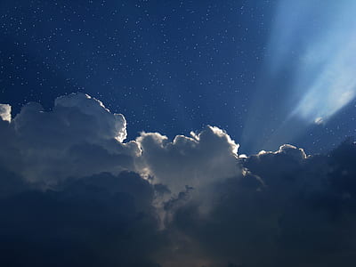 photo of gray and white clouds thumbnail