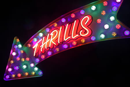Thrills neon light thumbnail