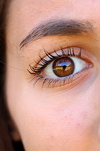 close-up photo of human eye thumbnail