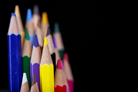 assorted-color color pencils thumbnail