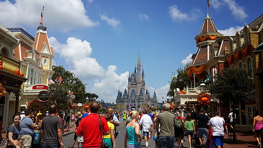 persons surrounded with castles thumbnail