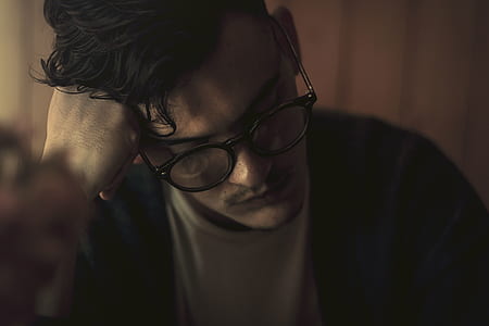 man facing down thumbnail