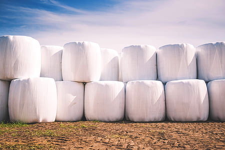 pile of white barrel on ground thumbnail