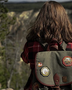 gray knapsack thumbnail