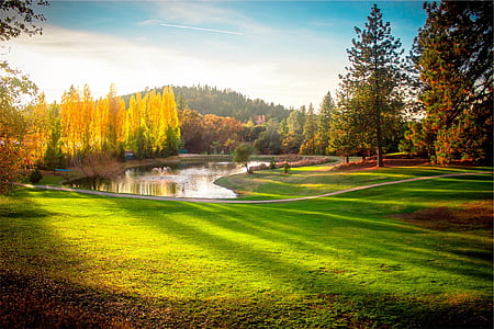 green field with lake thumbnail