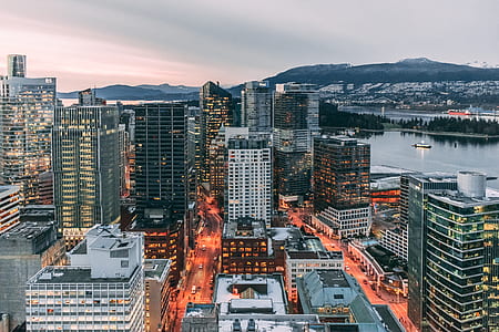 aerial photography of city thumbnail