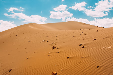 sand dunes during daytime thumbnail