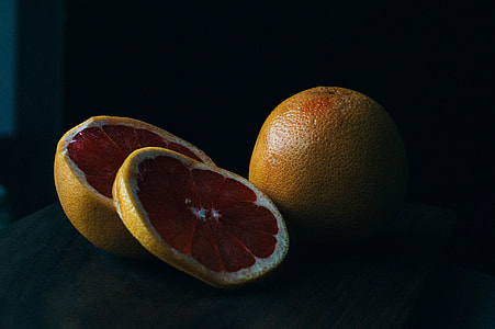 closeup photography of sliced melogold fruit thumbnail
