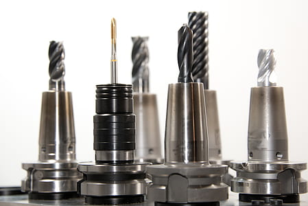 six assorted drill bits thumbnail