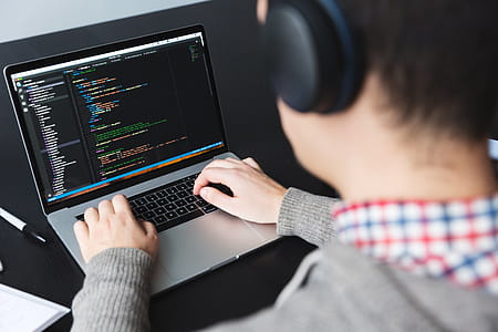 Software Developer On PHP Code Photo thumbnail
