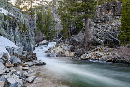 time lapse photography of body of water thumbnail