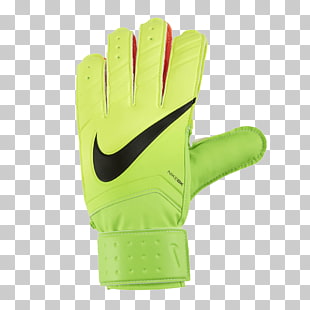 lime green nike football gloves