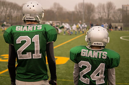 green and white football jersey thumbnail
