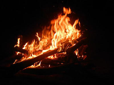 firewood on fire thumbnail