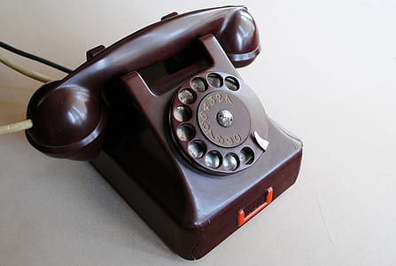 brown rotary phone thumbnail