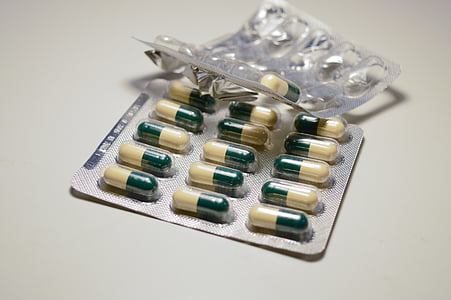 close-up photo gray blister pack thumbnail