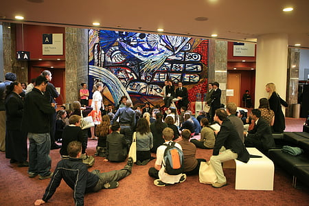people gathering at lounge area thumbnail