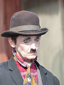 standing Charlie Chaplin cosplay thumbnail