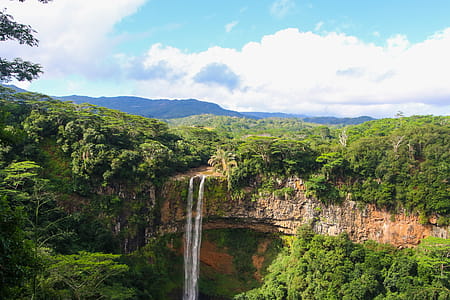 Top View of Water Falls thumbnail