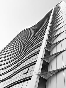 Grey and Black High Rise Building thumbnail