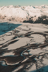 aerial view photography of road thumbnail