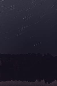 reflection, night, star, startrail thumbnail