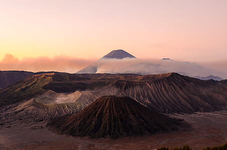 two volcanos during daytime thumbnail