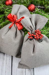 Two Gray Pouches thumbnail