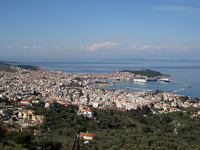 View of Mytilene, Greece thumbnail