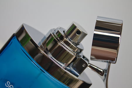 opened blue and silver spray bottle thumbnail