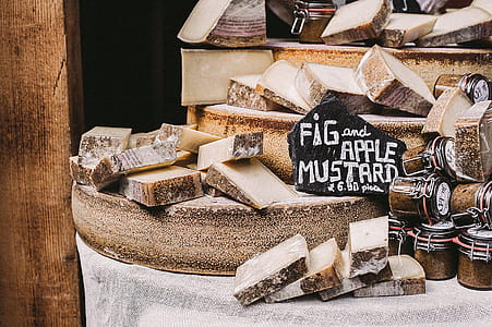Photo Of Sliced Cheese And Apple Mustards thumbnail