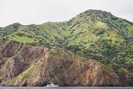landscape photography of green mountain thumbnail