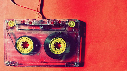 red cassette tape thumbnail