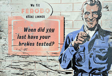 photo of We Fit Ferodo Brake Linings signage thumbnail